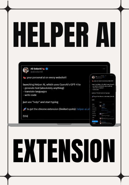 Helper AI Chrome Extension